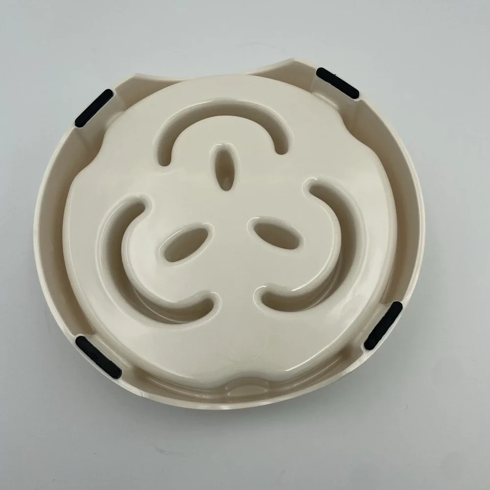 Slow Feeder Small Dog Bowl Anti-Slip Puzzle Bowl Feeder‎ Interactive Bloat Stop